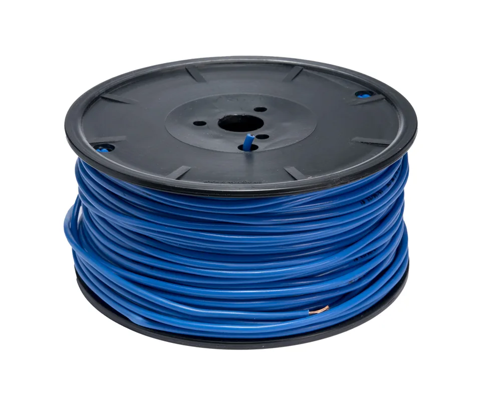 CD-42132 — Cable flexible automotriz para instalación calibre 16" azul 100 mts CDC 42132