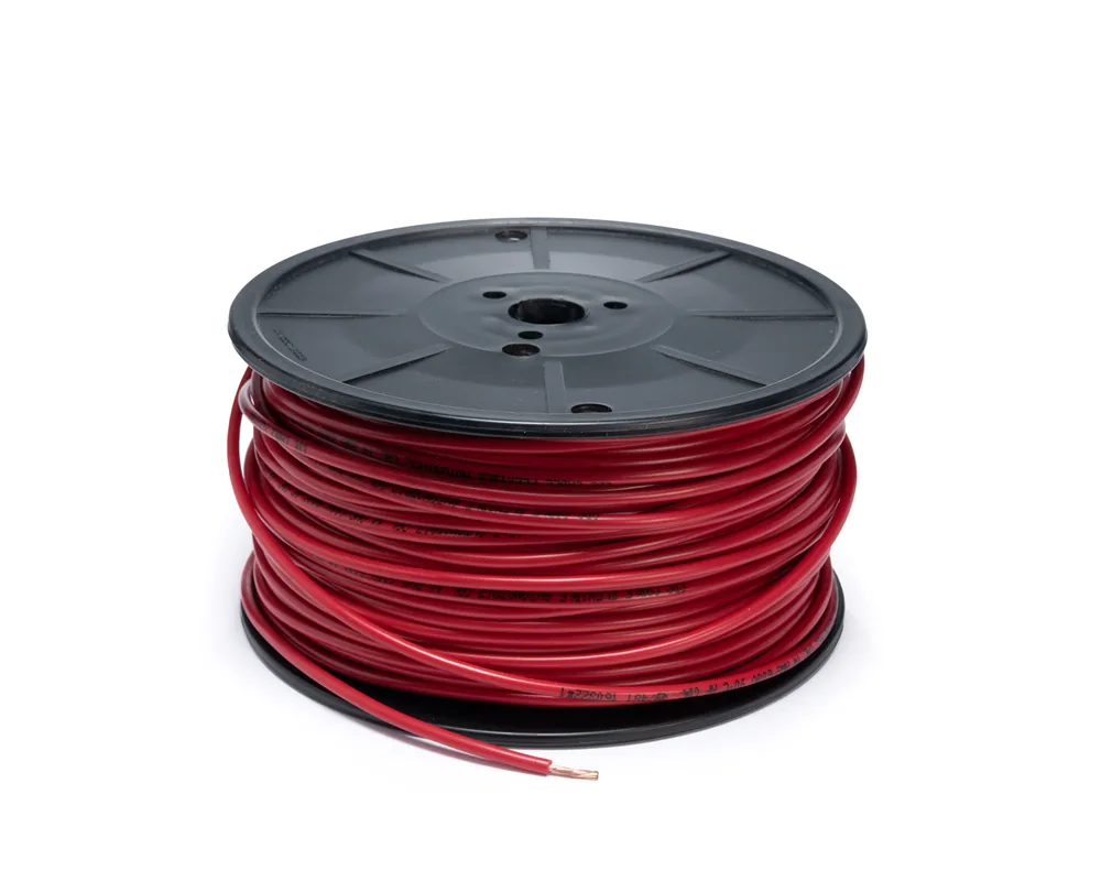 Cable flexible automotriz para instalación calibre 14" rojo 100 mts CDC 42141