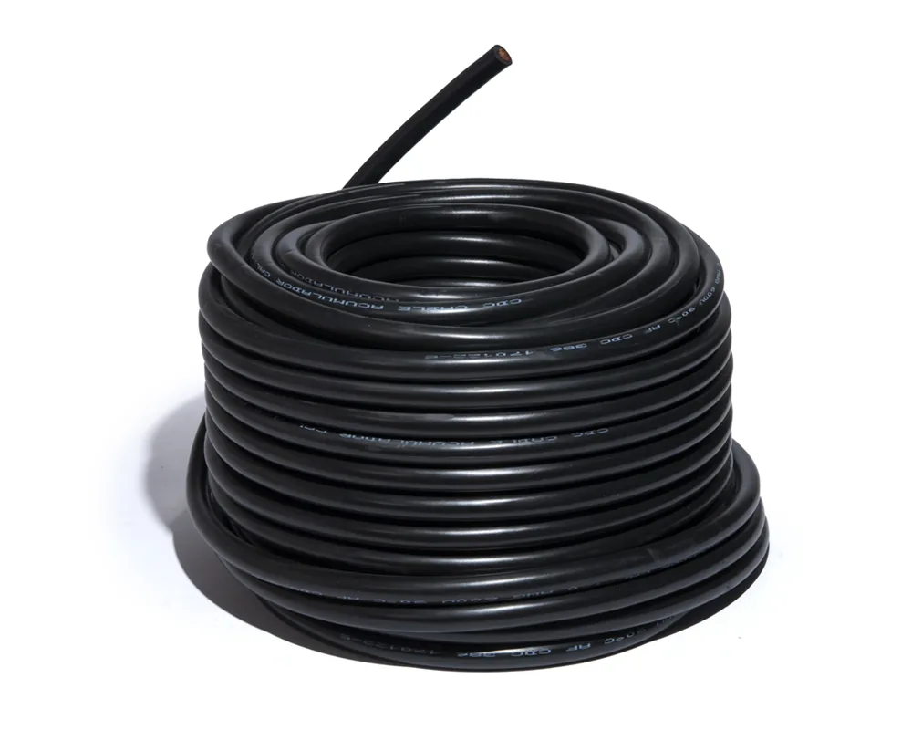 CD-42441 — Cable para acumulador automotriz calibre 1/0 negro 50 metros CDC 42441