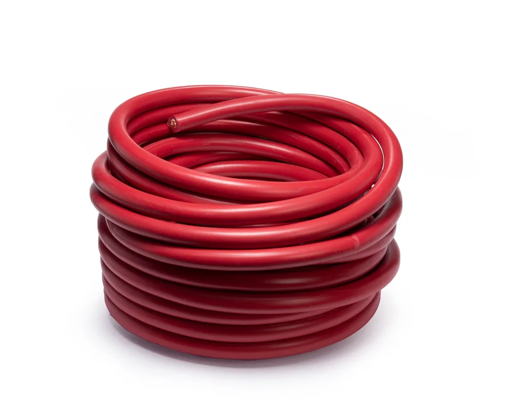 CD-43425C — Cable para acumulador automotriz calibre 2 rojo 10 metros CDC 43425C