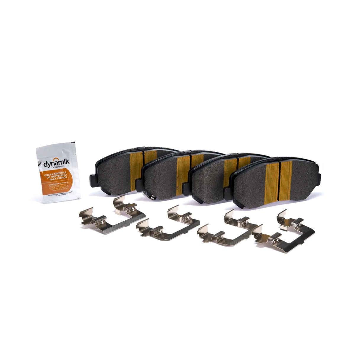 DK-DNK8836D1623K — Balata De Freno Delantera Ceramica (Ck) DYNAMIK DNK8836D1623K