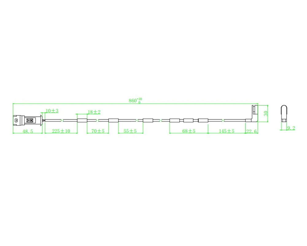 Sensor de desgaste balata DYNAMIK SDNK1238442
