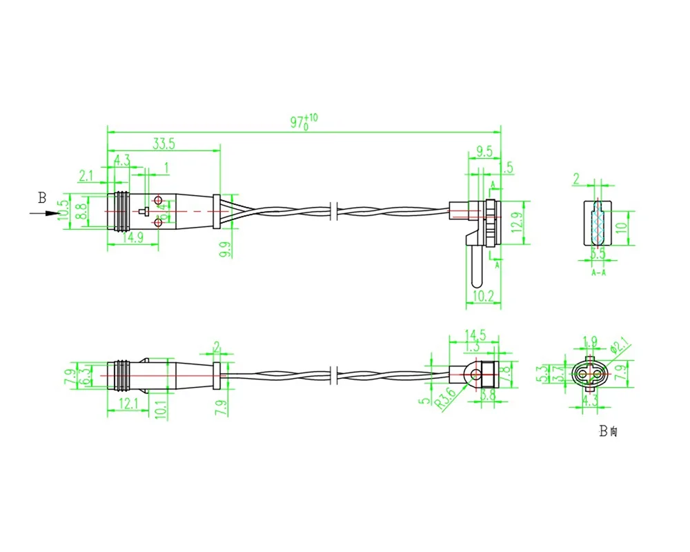 Sensor de desgaste DYNAMIK SDNK2115401717