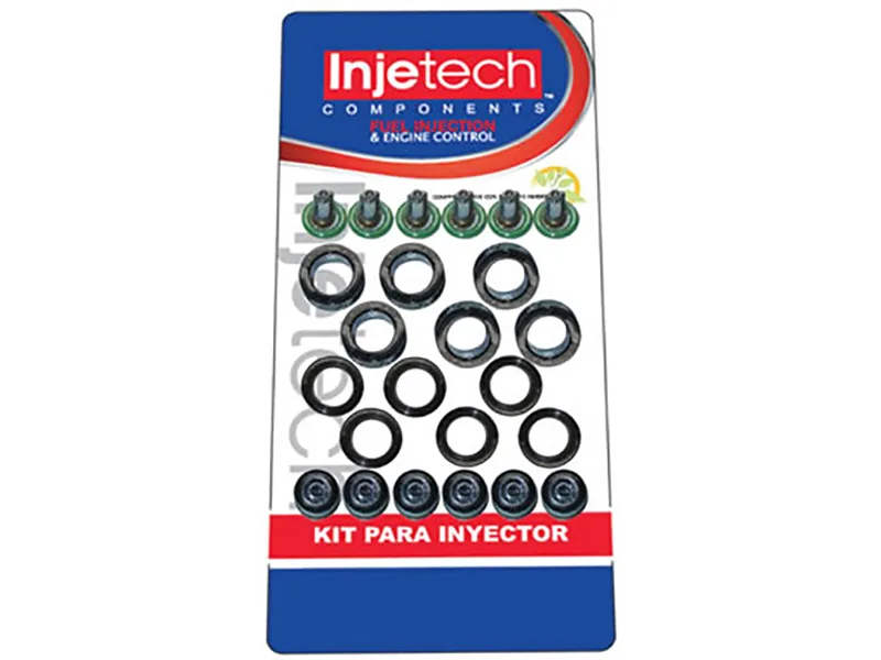 Kit de repuestos para 6 Inyectores INJETECH 13239