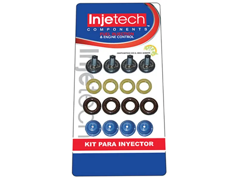 Kit de repuestos para 4 Inyectores INJETECH 13253