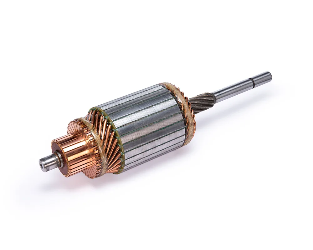 TP-02887 — Armadura Para Marcha Bosch 12 Volts 10 Astrias TOTAL PARTS 02887