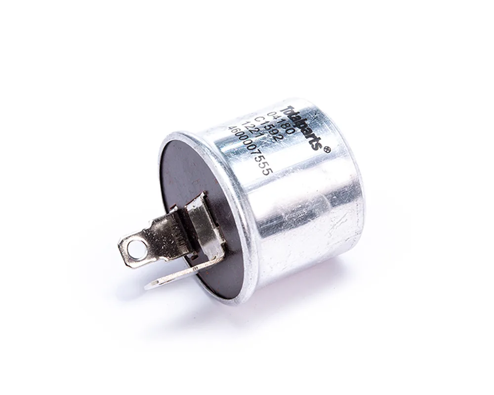 Flasher ( Destellador ) Termico 12 Volts Aluminio ( 2 Terminales ) TOTAL PARTS 04180