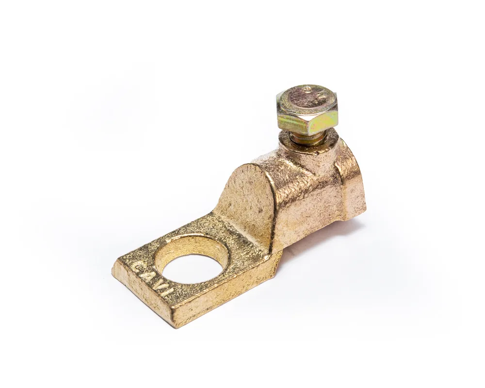 Terminal Para Bateria Tipo Zapata 1/2" Emergencia Con Tornillo Cable... TOTAL PARTS 06512