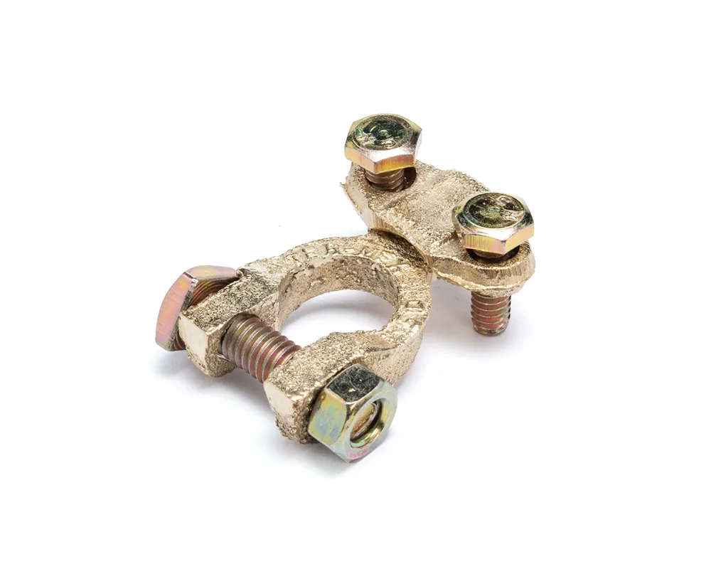 Terminal Para Bateria Placa Mediana De Bronce ( T5B ) TOTAL PARTS 06519