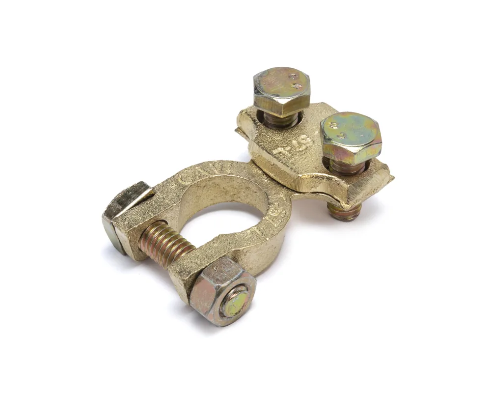Terminal Para Bateria Placa De Bronce 2 Tornillos ( Costeña ) TOTAL PARTS 06521