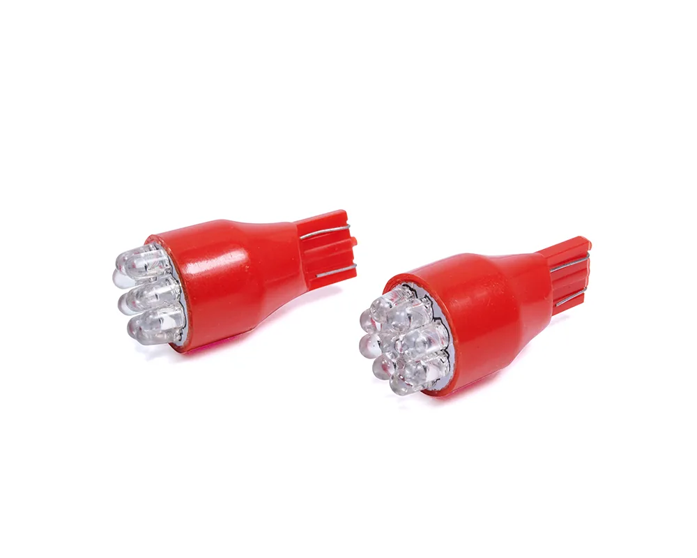 Foco 921 Led 12 Volts 9 Leds Rojo TOTAL PARTS 11544