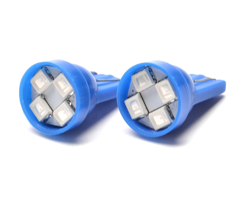 Foco 158 Led 12 Volts 4 Leds Color Azul TOTAL PARTS 13450