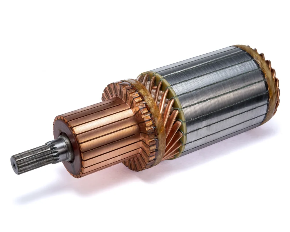 Armadura Para Marcha Nippondenso 24 Volts 18 Astrias Case Caterpillar... TOTAL PARTS 40024