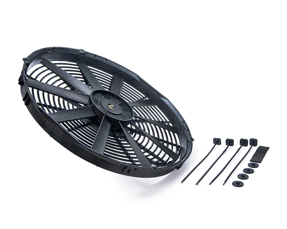 Motoventilador Para Radiador Universal 16" Ventilacion Hacia Fuera (... TOTAL PARTS 40437