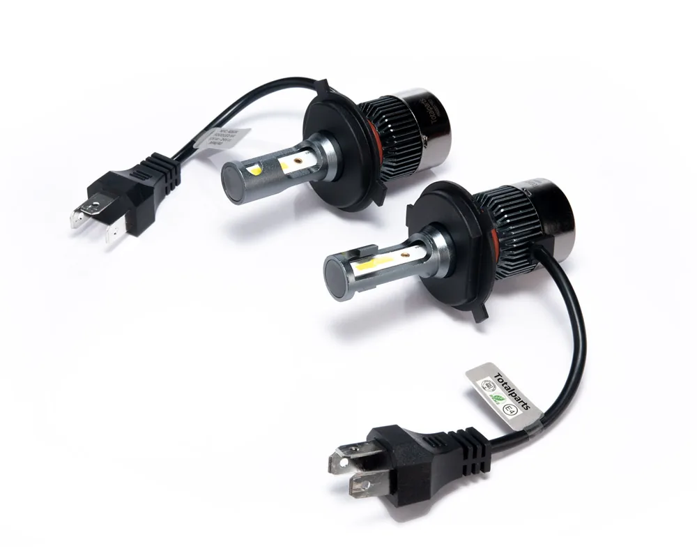 Foco Hyper Led Base H4 12 / 24 Volts 36 Watts 2400 / 3800 Lumenes... TOTAL PARTS 42604