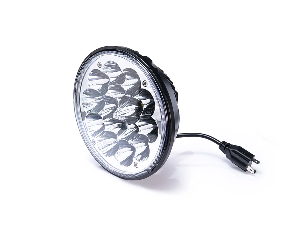 Unidad 6024 Redonda Grande 15 Led Alta / Baja Carcasa De Aluminio /... TOTAL PARTS 43419C